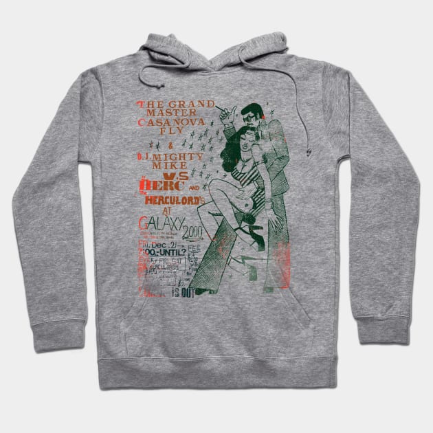 Galaxy 2000 concert poster Hoodie by HAPPY TRIP PRESS